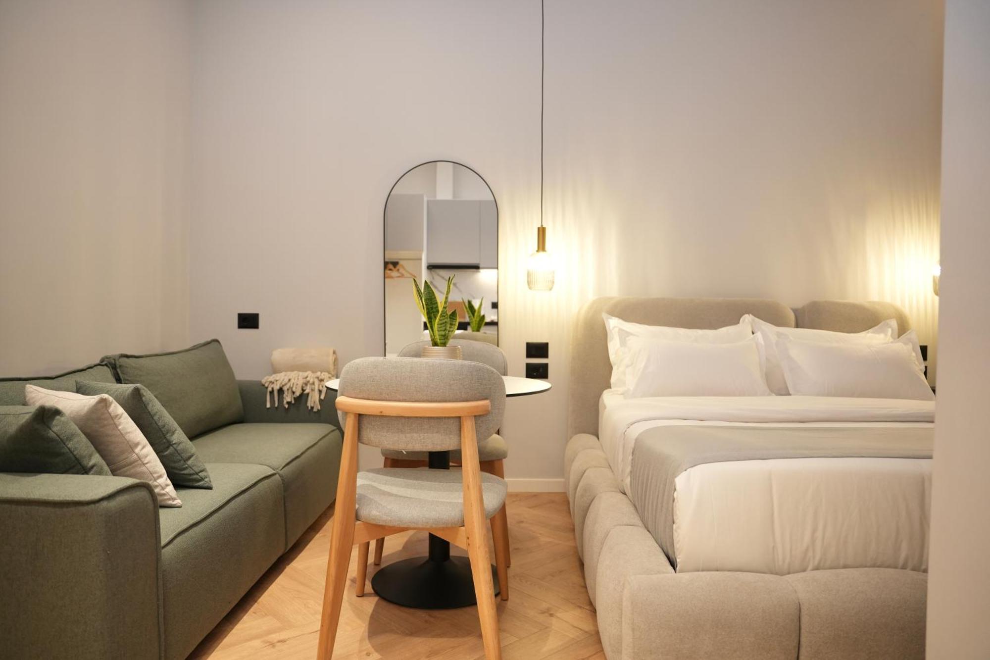 Nea Deluxe Apart-Hotel Tirana Bagian luar foto