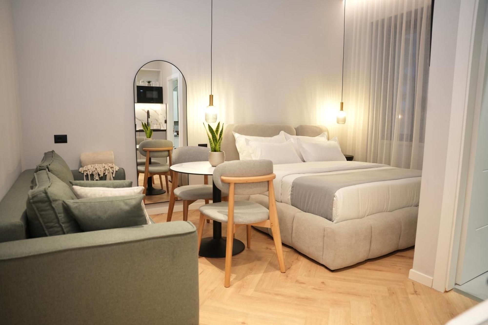 Nea Deluxe Apart-Hotel Tirana Bagian luar foto