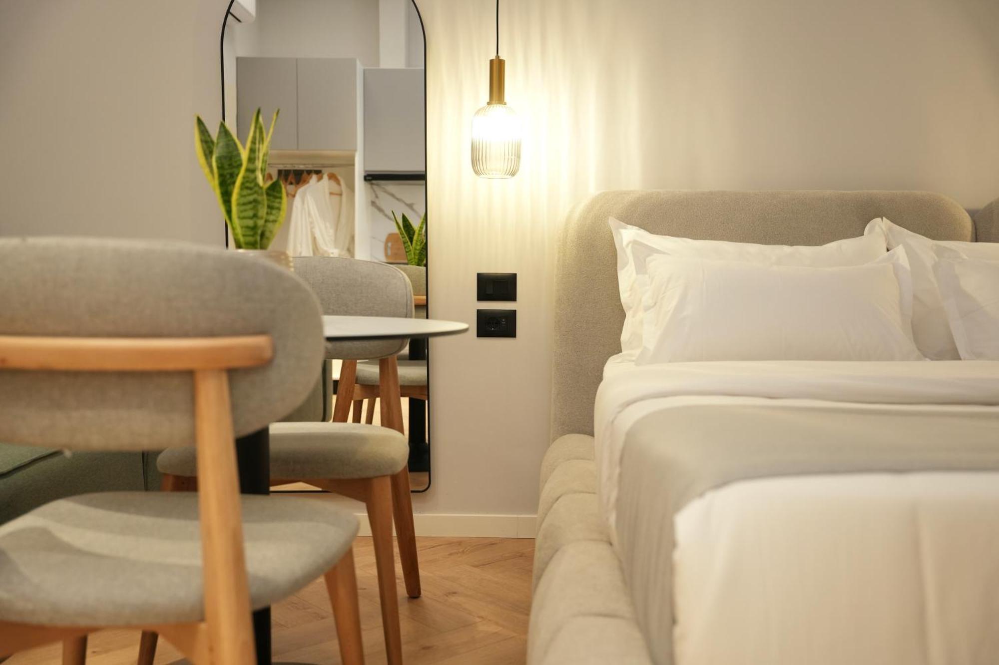 Nea Deluxe Apart-Hotel Tirana Bagian luar foto