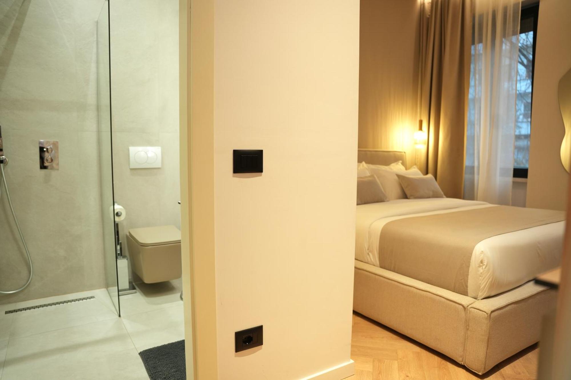 Nea Deluxe Apart-Hotel Tirana Bagian luar foto